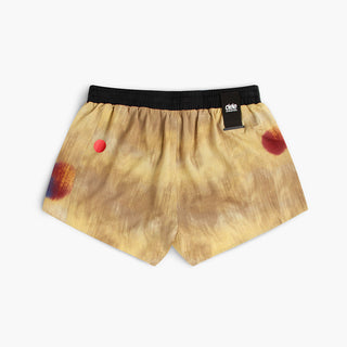 back view of the ciele athletics lightweight, race ready and performance driven short named RDShort in sphinx color