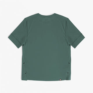 back view of ciele athletics FSTTShirt lightweight and performance driven T-Shirt in silver pine