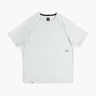 front view of ciele athletics DLYTShirt lightweight and performance driven T-Shirt in light grey
