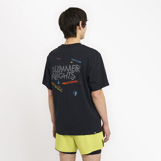front view of ciele athletics unisex ORTShirt from the summer nights limited edition collection, on a model