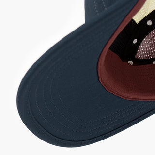 ciele athletics - GOCap - Field - Iconic Bar - Deep Space/Dark Wine Red - 6