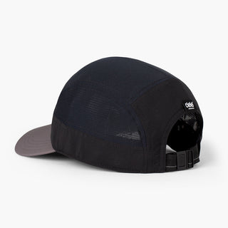 back view of the ciele athletics GOCap with a curved brim unisex running hat in whitaker color