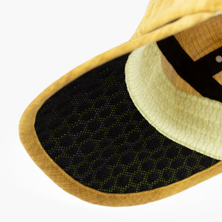 underbrim detail of ciele athletics FSTCap unisex running hat from the Elite collection in sphinx color