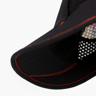 underbrim detail of ciele athletics new FSTCap ethereal unisex running hat from the Elite collection in shadowsphinx color