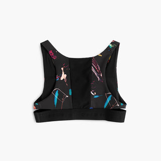 back view of ciele athletics QCKBra running bra from the summer nights limited edition
