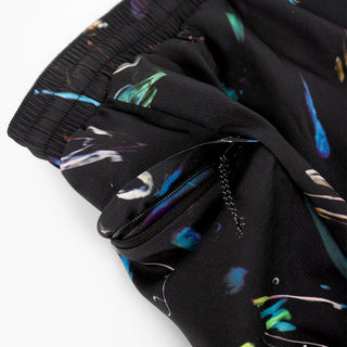 close up of the side zippered pocket of the ciele athletics ATShort 4 inch with liner short from the summer nights limited edition capsule