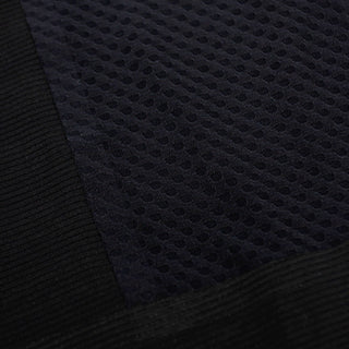close picture of both fabrics on the back of the ciele athletics lightweight, race ready and performance driven T-Shirt named RCDTShirt for womens in shadowsphinx color