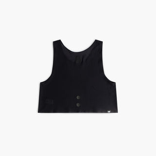 back view of the ciele athletics lightweight, race ready and performance driven Singlet for womens named RDCRPSinglet in shadowsphinx color