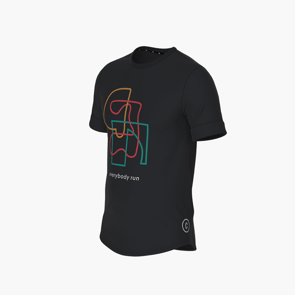 ciele athletics NSBTShirt Run the Block Multi