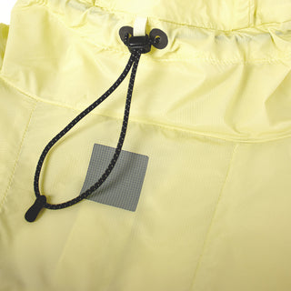 closeup view of the airBEAM back panel of the ciele athletics VNTJacket lightweight running jacket for men in glade color