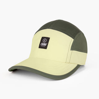 front view of ciele athletics GOCap C Classic C Plus Box unisex running hat in glade color