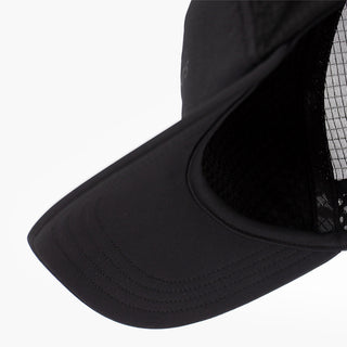 underbrim view of the ciele athletics TRLCap unisex running hat with curved brim in shadowcast color