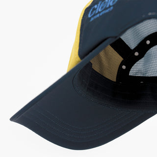 underbrim view of the ciele athletics GOCap SC Comp Word Wild Mouvement unisex running hat for the Boston marathon