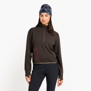 ciele athletics - VLVHalfzip - oak - 2