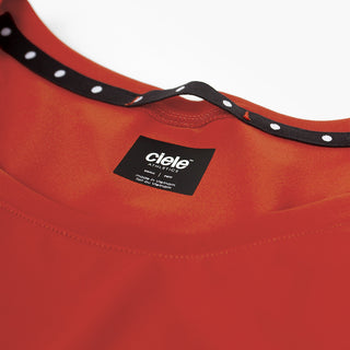 close view of the quick dry loop on the ciele athletics DLYTSinglet lightweight and performance driven singlet in clay