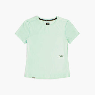 front view of ciele athletics DLYTShirt lightweight and performance driven T-Shirt in dusty turquoise