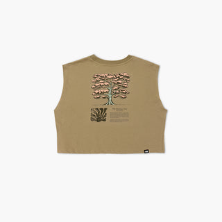 ciele athletics - ORTank Cropped - The Running Tree - Canvas - 3