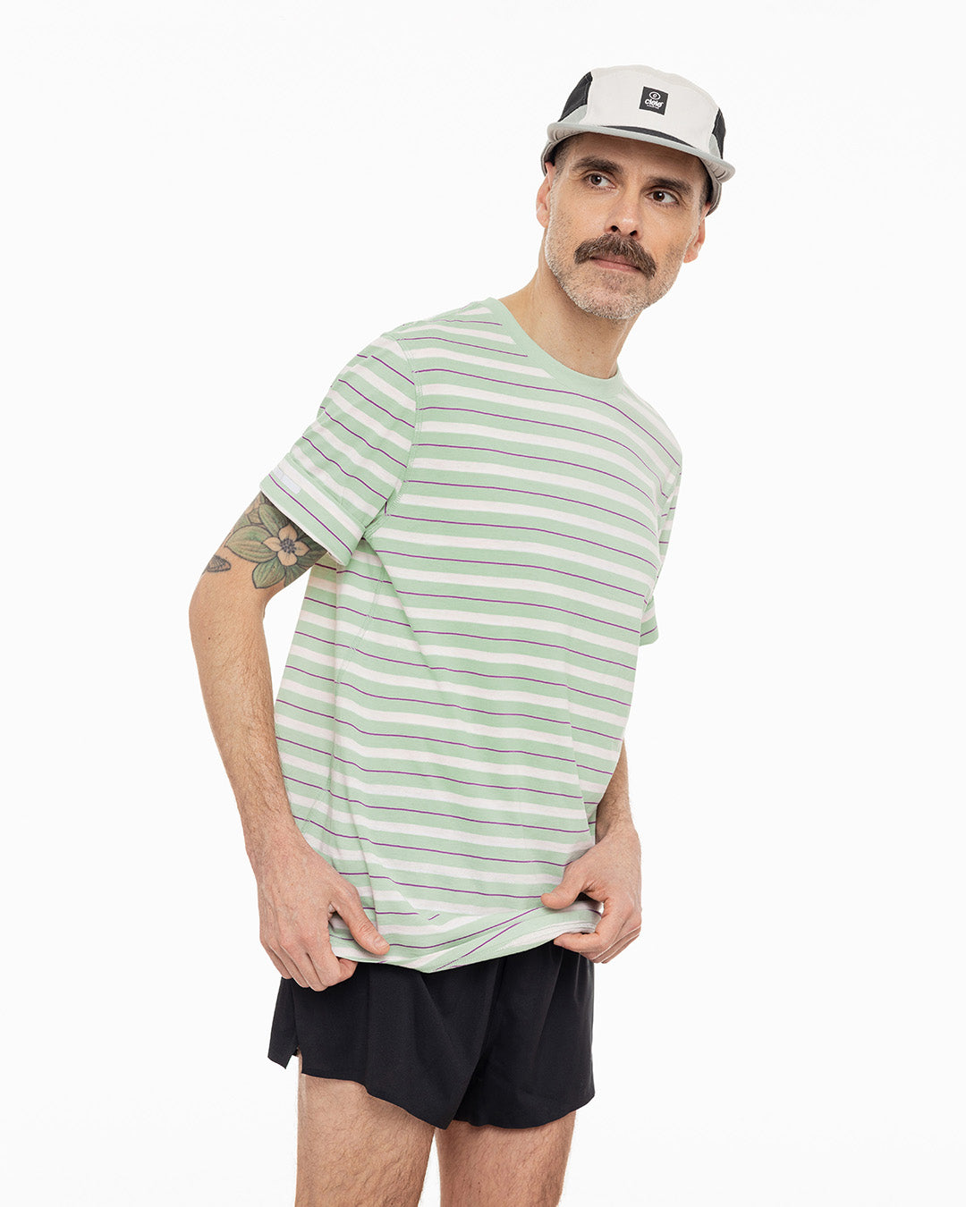 ciele athletics - NSBTShirt - Decade Stripe - Saint Lo